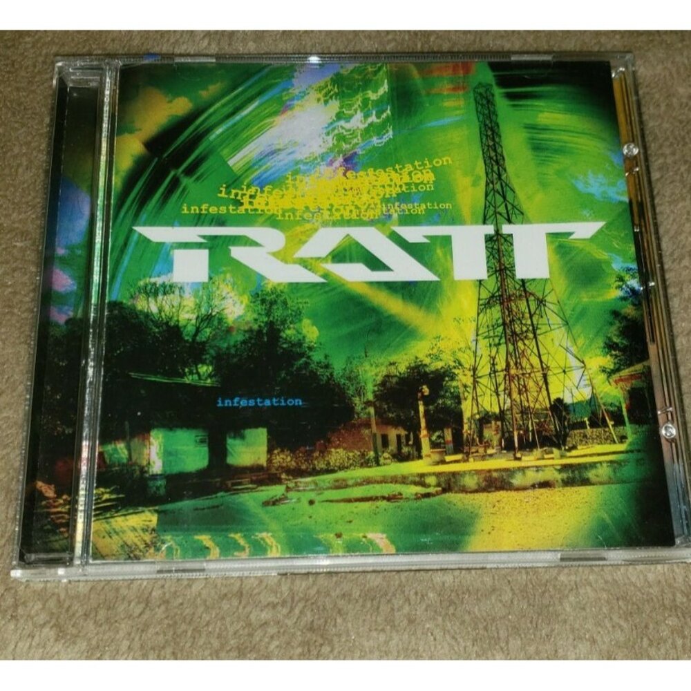 RATT  cd INFESTATION  stephen pearcy warren demartini roadrunner records